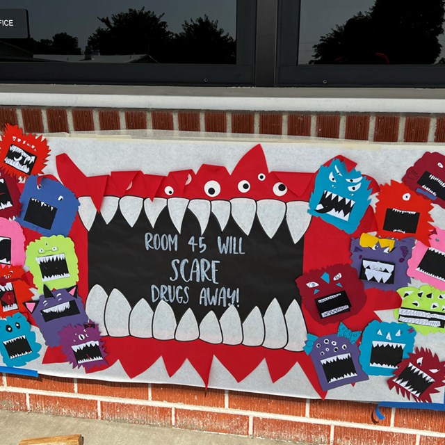 Red Ribbon Week Poster Contest Winner! Mrs. Szen's Class